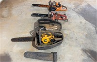 Assorted Chainsaws