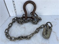 Clevis & safety chain