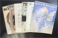 Sheet Music group of 100+ individual pieces of pre