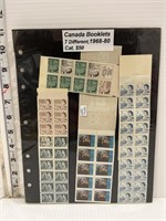 Stamps- Canada Booklets