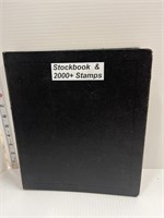 Stockbook & 2000+ stamps