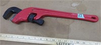 RIGID 18" Angled Pipe Wrench