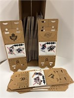 Large lot of Jell-O box NHL cut outs