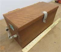 Handmade Wooden Tool Box 13 x 5 x 6