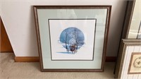 P Buckley Moss signed numbered print 24x23’’