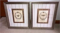 Kathryn White engraved Bee & Dragonfly prints