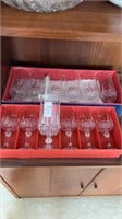 Two Boxes of Stemware Glasses