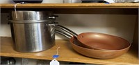 Stock Pot and Frying Pans