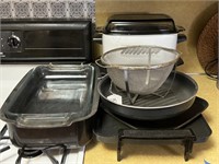 Slow Cooker, Assorted Pans