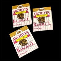 3 NOS Topps Archives 1953 Set Baseball Card Packs