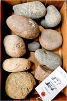 Flat of Assorted Hardened Stone Tools