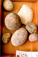 Flat of Various Hard Stones