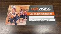 One Month Membership to Hotworx