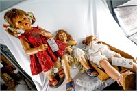 (3) Pamela Erff Dolls (Damaged) (274 of 400)