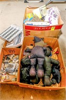 Box of Stuffed Animals, Box of Jewelry Making