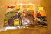 (3) RR Magazines Dated 1945 & 1946