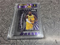 2023-24 Prizm Lebron James mint 9