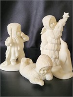 Dept 56 Snowbabies - Laying, Tree & Candle