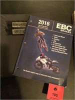 2016 Motorcycle EBC Brakes parts book