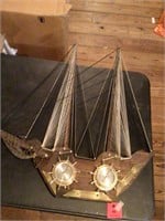 Antique Wooden Ship Barometer