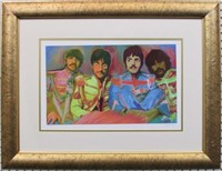 BEATLES SGT PEPPERS LIMITED EDITION 80/150 SIGNED