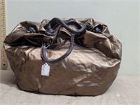 Bronze Color Duffel Bag