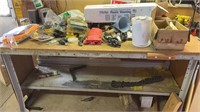 All contents on top of work bench