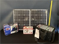 Solar Generator w/ Panel Humless & More