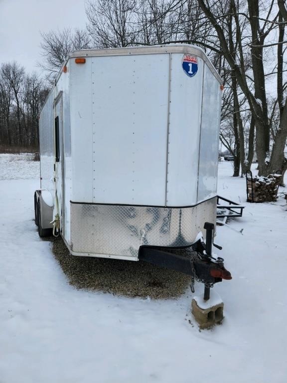 2013 Interstate 7’X14’ Enclosed Cargo Trailer