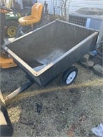 Bumper Hitch Lawn Cart
