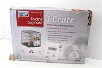 iCrate Folding Dog Crate