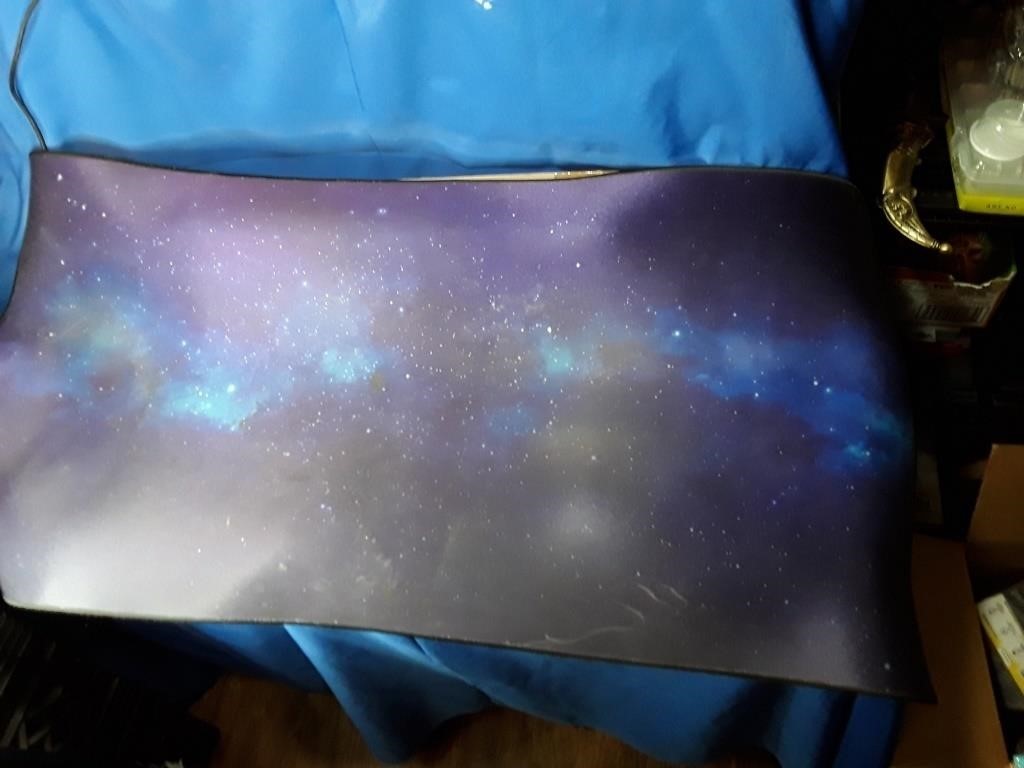 GAMER DESK TOP MOUSE PAD GALAXY