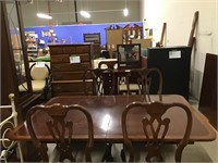 Wood Dining Table Pennsylvania House 4 Chairs