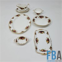 Royal Albert Old Country Roses 6 Piece Serving Set