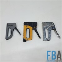 (3x) Construction Staplers
