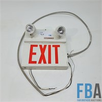 Emergency Exit Sign And Light Pack