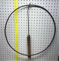 Vintage metal hoop toy/game