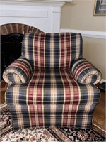 Pennsylvania House Upholstered Checkered Chairs