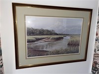 Vintage Signed / Numbered Print of Low Country