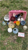 ASSORTED FLOWER POTS