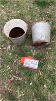 METAL WATER BUCKETS -2-