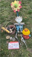 ASSORTED LAWN  & GARDEN ACCESSORIES