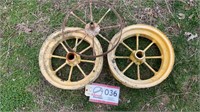 VINTAGE TRACTOR RIMS -3-