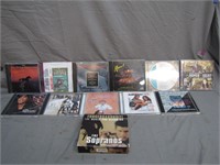 14 Assorted Soundtracks From Movies/Tv CD's