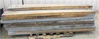 Pile of 26 Wood Timber/Planks