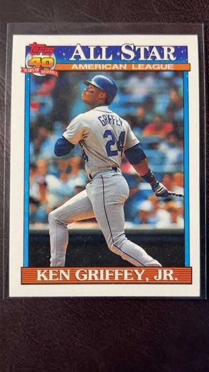 1991 KEN GRIFFEY jr. All Star