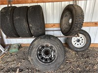 (6) Tires & Wheels