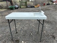 Fish Cleaning Table w/ Folding Legs