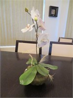 Faux Orchid, 17" Tall