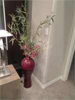 Faux Bamboo Display in Upright Vase